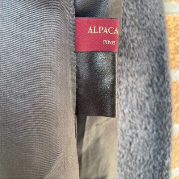 Cinzia Rocca Wool & Alpaca Swing Coat small - Picture 6 of 7